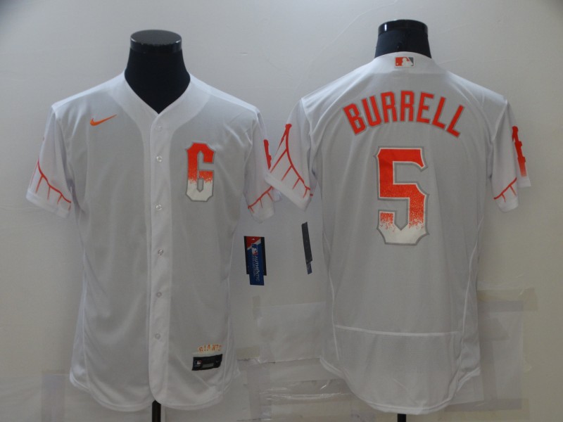 Giants 5 Pat Burrell White Nike 2021 City Connect Flexbase Jersey1,We sell and wholesale Giants 5 Pat Burrell White Nike 2021 City Connect Flexbase Jersey1 on line form chian!